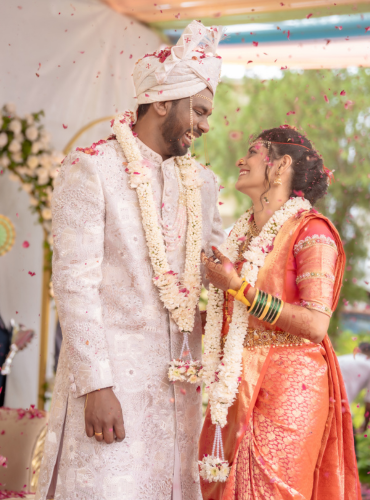 Candid wedding photographer in Pune capturing genuine emotions and meaningful wedding moments.