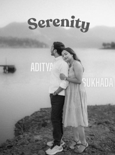 Pre wedding photography in Pune couple Priya and Arjun among misty hills at Mulshi