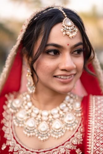 Beautiful outdoor wedding photography near Baner Pune at a garden venue.