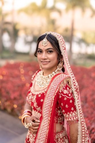 Colorful wedding photography near Baner Pune for a Haldi ceremony.