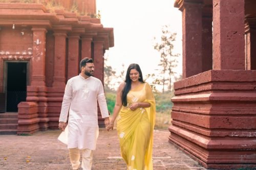 Unique concept-based pre-wedding photography in Pune by professional artists.