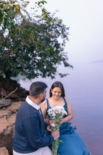 Best pre-wedding shoot service near me in Baner Pune by The Cloud Chapter.